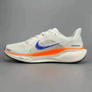 نيك أبيض أزرق شبكة مصممة علوية ذات بقع Swoosh أحذية الجري