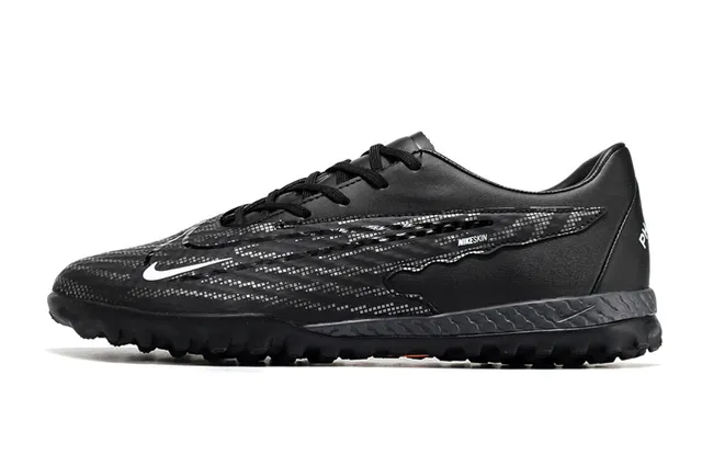 Nike Branco Azul Botina Baixa com Cravos Sintético Malha Superior Relvado Tênis de Futebol 6