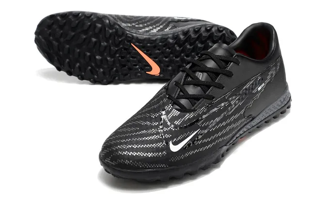 Nike Branco Azul Botina Baixa com Cravos Sintético Malha Superior Relvado Tênis de Futebol 7
