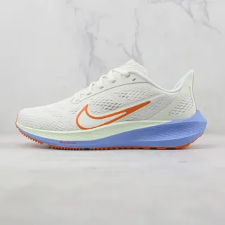 Nike সাদা কমলা ইঞ্জিনিয়ার্ড মেশ আপার ডুয়াল-টোন মিডসোল রানিং শু
