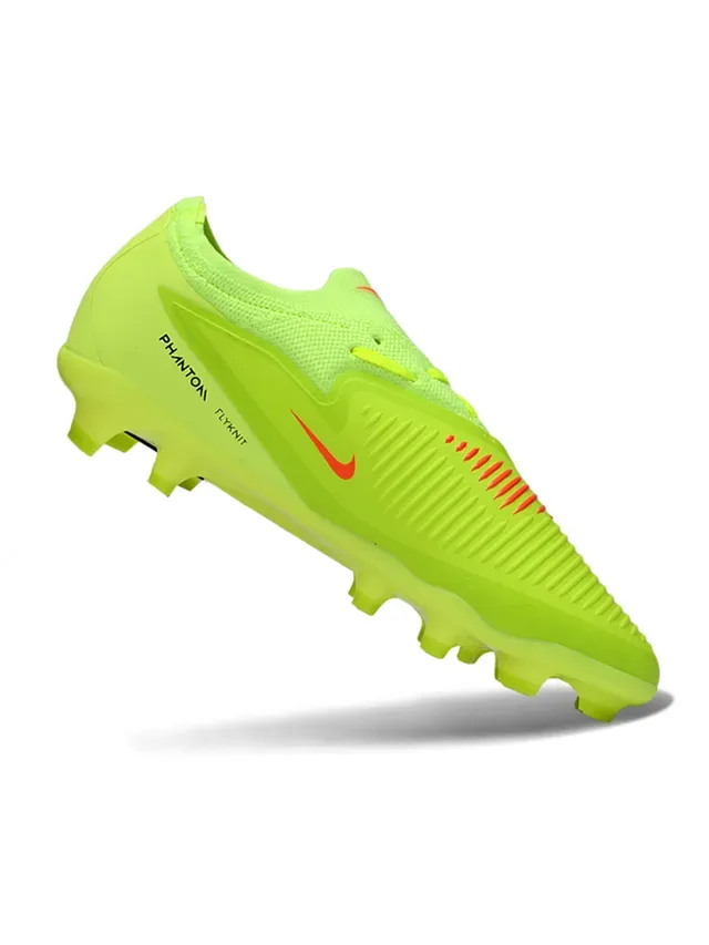 Nike হলুদ কালো লো-কাট সিন্থেটিক কেজ আপার ফার্ম-গ্রাউন্ড ফুটবল জুতো 2