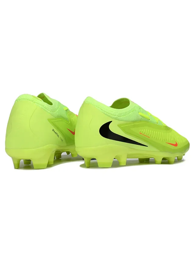 Nike হলুদ কালো লো-কাট সিন্থেটিক কেজ আপার ফার্ম-গ্রাউন্ড ফুটবল জুতো 5