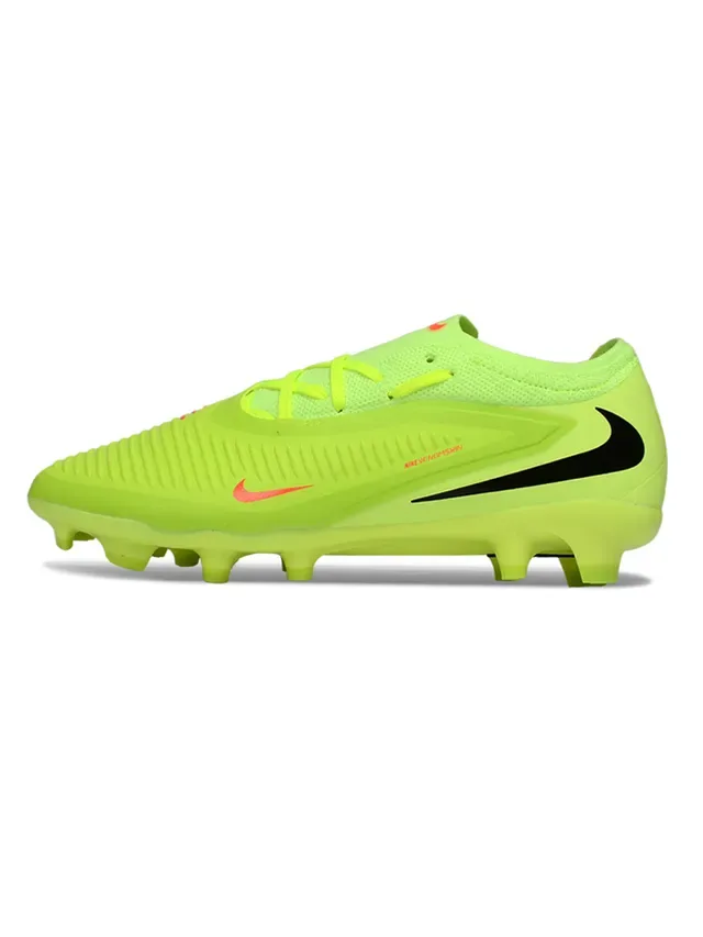 Nike হলুদ কালো লো-কাট সিন্থেটিক কেজ আপার ফার্ম-গ্রাউন্ড ফুটবল জুতো 6