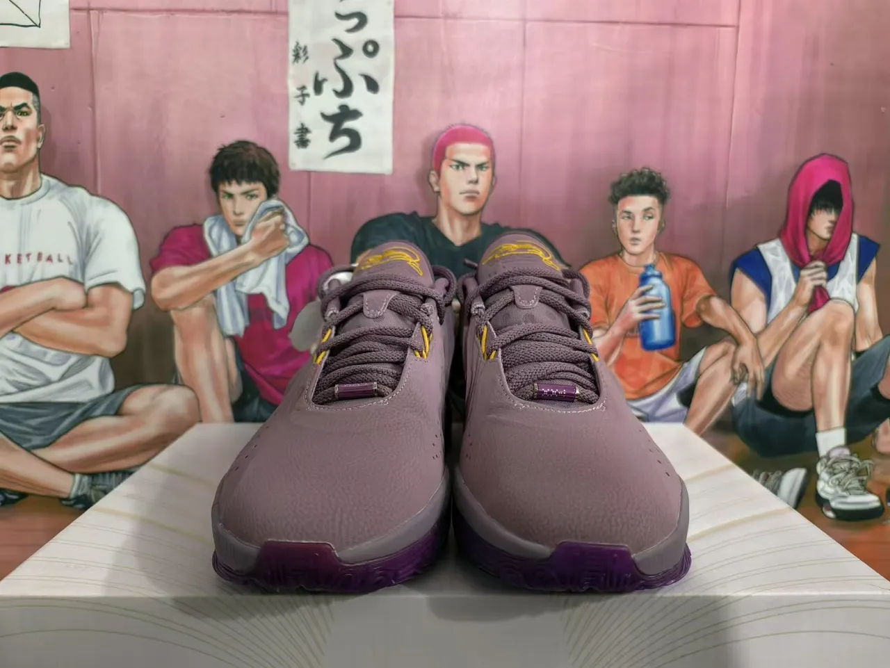 Nike Zoom GT Cut बैंगनी सोने के बास्केटबॉल जूते 3