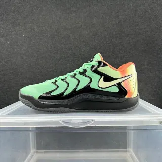 Nike Zoom Hyperfuse हरा काला मेश अपर लहरदार सिंथेटिक ओवरले बैस्केटबॉल जूते