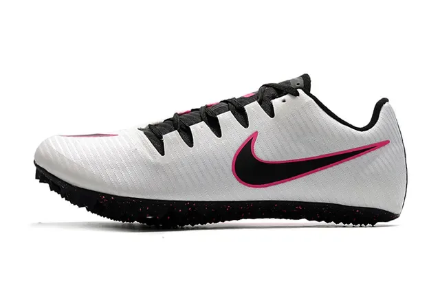 Nike Zoom Victory Track Spike White Pink Black Running Shoes 10