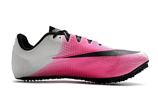 Nike Zoom Victory Track Spike White Pink Black Running Shoes 11