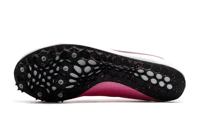Nike Zoom Victory Track Spike White Pink Black Running Shoes 12