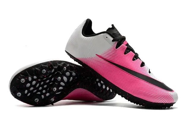 Nike Zoom Victory Track Spike White Pink Black Running Shoes 14