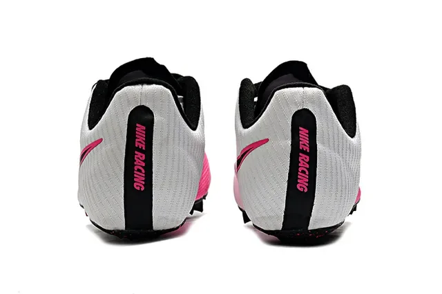 Nike Zoom Victory Track Spike White Pink Black Running Shoes 15