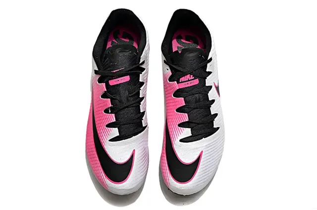 Nike Zoom Victory Track Spike White Pink Black Running Shoes 16