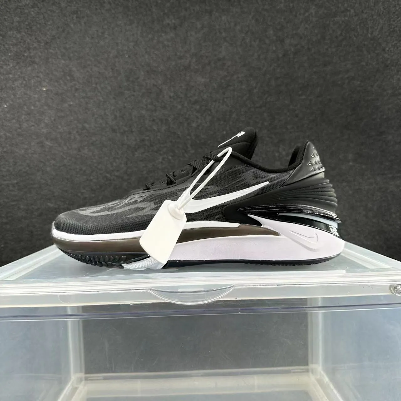 Nike ZoomX Black and White Mesh Running Shoes 2