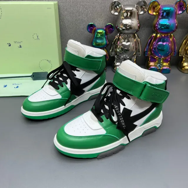 Off-White Zapatillas Altas Verdes Correa Industrial Lifestyle 2