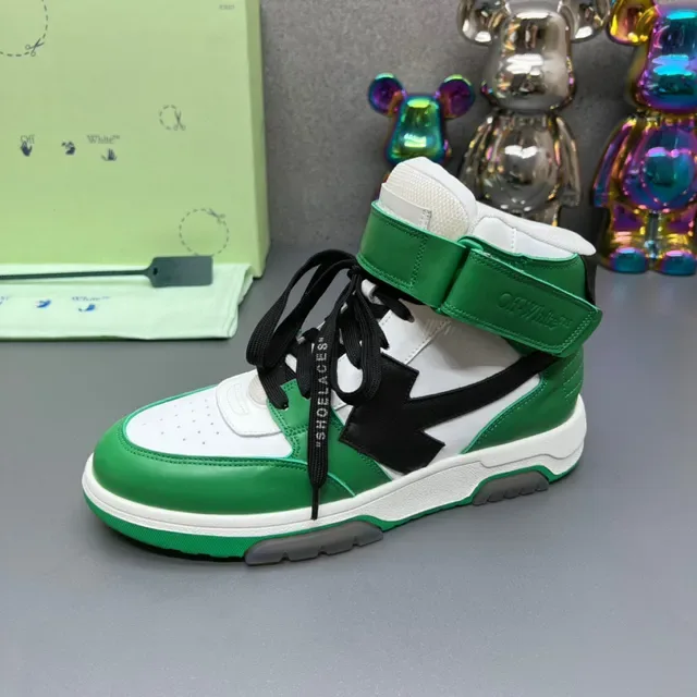 Off-White Zapatillas Altas Verdes Correa Industrial Lifestyle 5