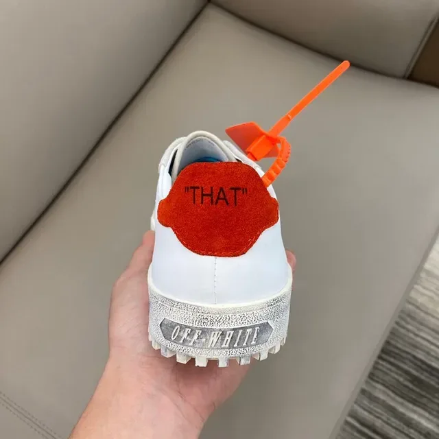 Off-White The Ten Blue Deconstructed Industrial Lifestyle Sneakers 3
