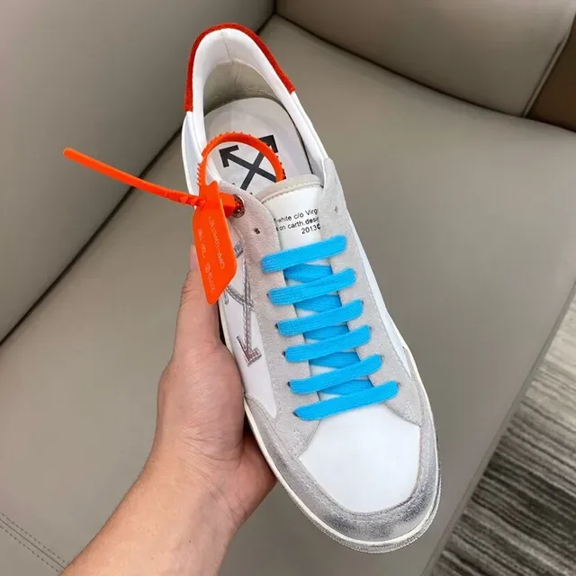 Off-White The Ten Blue Deconstructed Industrial Lifestyle Sneakers 5
