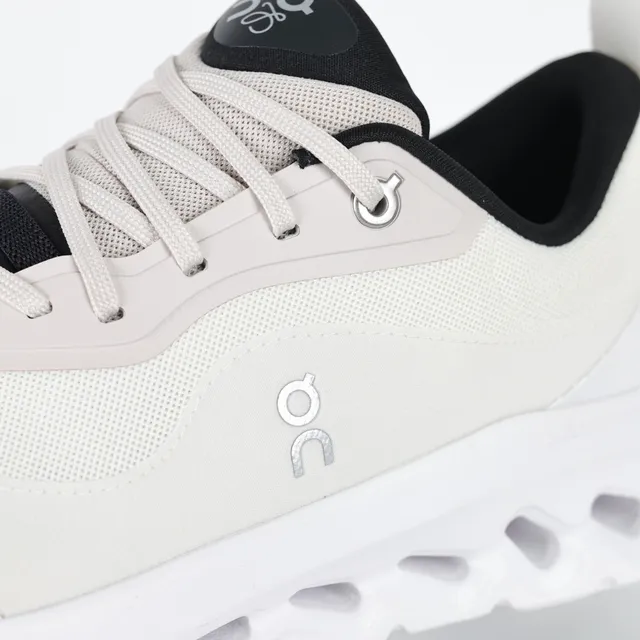 On Cloudmonster Off-White and Black Lifestyle Sneakers 6