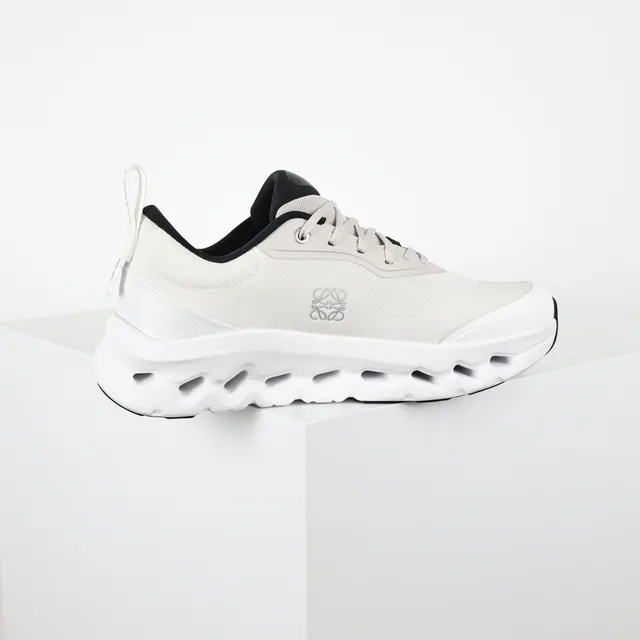 On Cloudmonster Off-White and Black Lifestyle Sneakers 7