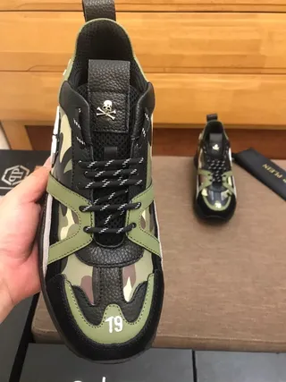 Philipp Plein sneakers chunky à imprimé camouflage 4