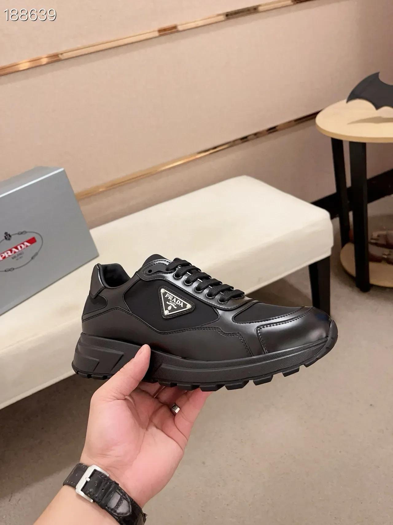 Prada Cloudbust Black Lifestyle Sneakers 5