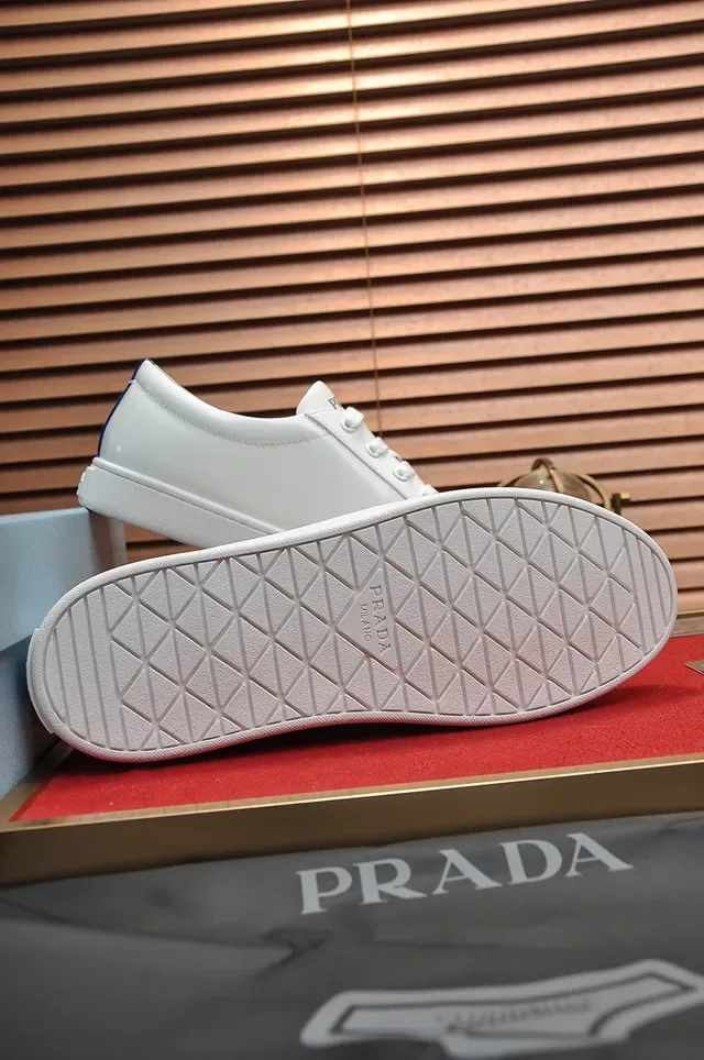 Prada Cloudbust Thunder White and Blue Lifestyle Sneakers 3