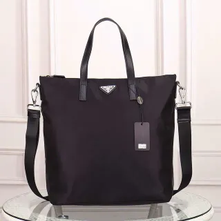 Prada Re-Edition 2005 Black Nylon Tote Bag