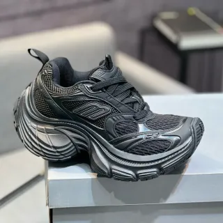 Puma RS-X Chunky কালো মেশ এবং সিন্থেটিক চাঙ্কি স্নিকার