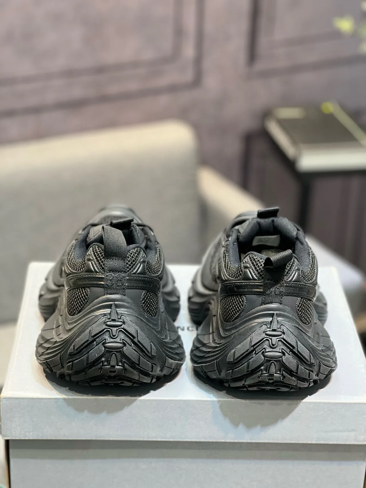 Puma RS-X Chunky Chaussures noires en maille et synthétique 8