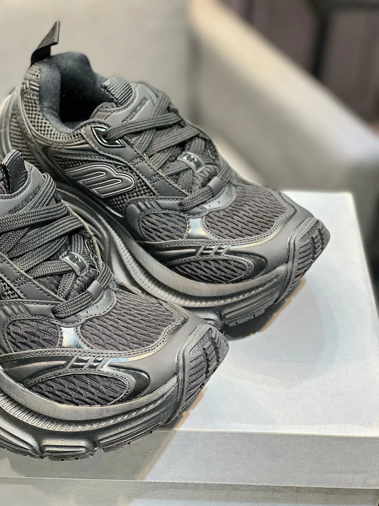 Puma RS-X Chunky Chaussures noires en maille et synthétique 9