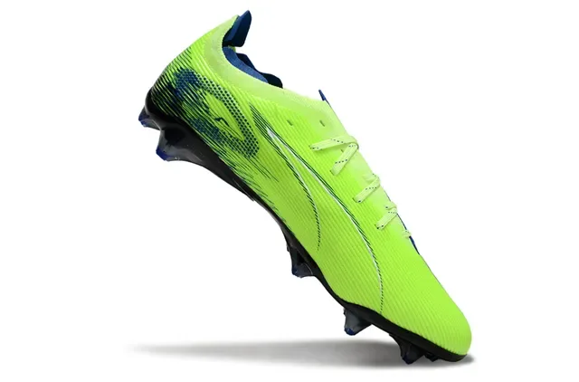 Puma Ultra Carbon Neon Lime Green Firm-Ground Soccer Shoes 2