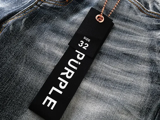 Purple Brand ফ্লেয়ার্ড ডিস্ট্রেসড ওয়াশ জিন্স 9