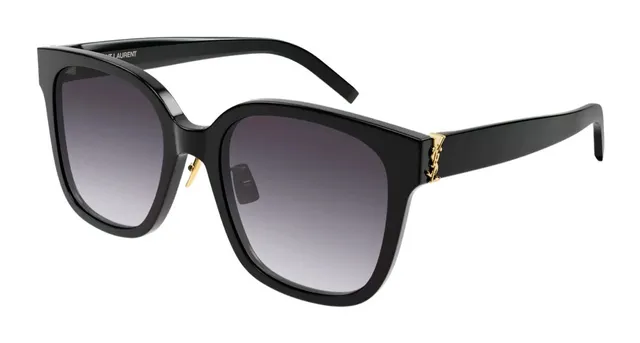 Saint Laurent Oversized Square Matte Black Sunglasses 7