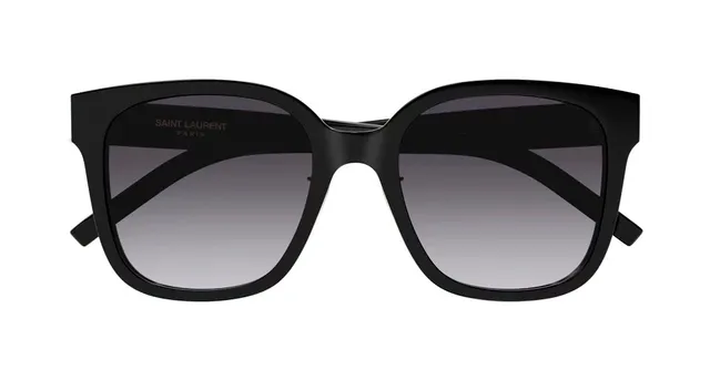 Saint Laurent Oversized Square Matte Black Sunglasses 8