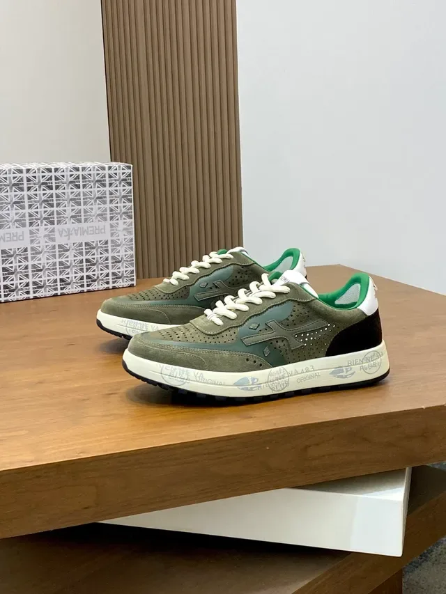 Saucony Originals Jazz Olive Green Perforated Suede Lifestyle Sneakers 5