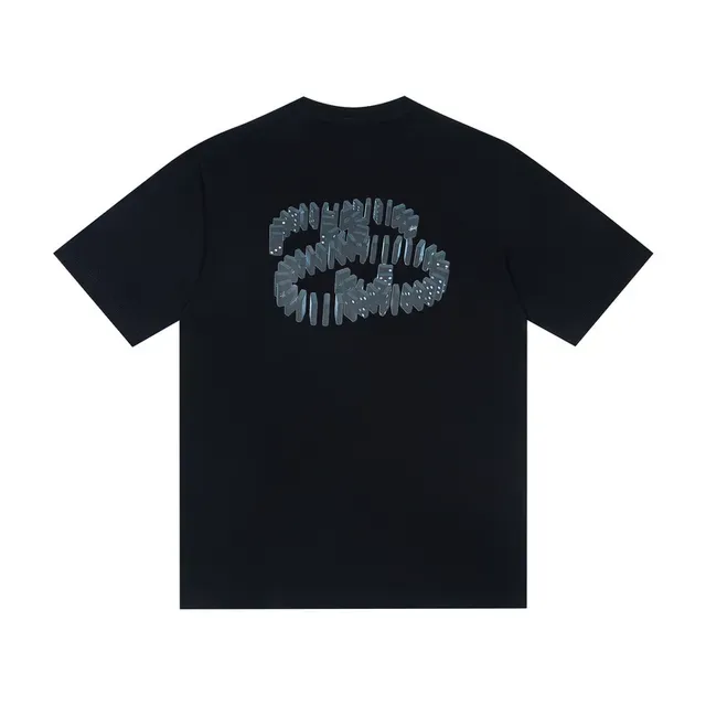 Stussy डोमिनो मोटिफ ग्राफ़िक टी-शर्ट 5