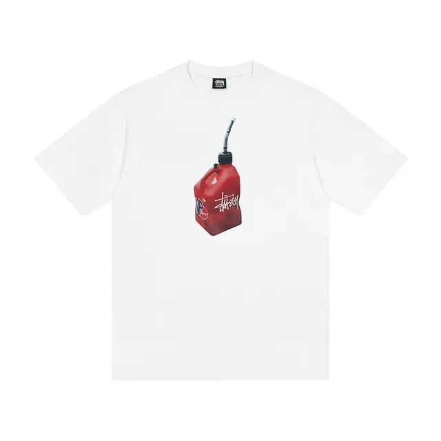 T-shirt graphique Stussy bidon d'essence 3