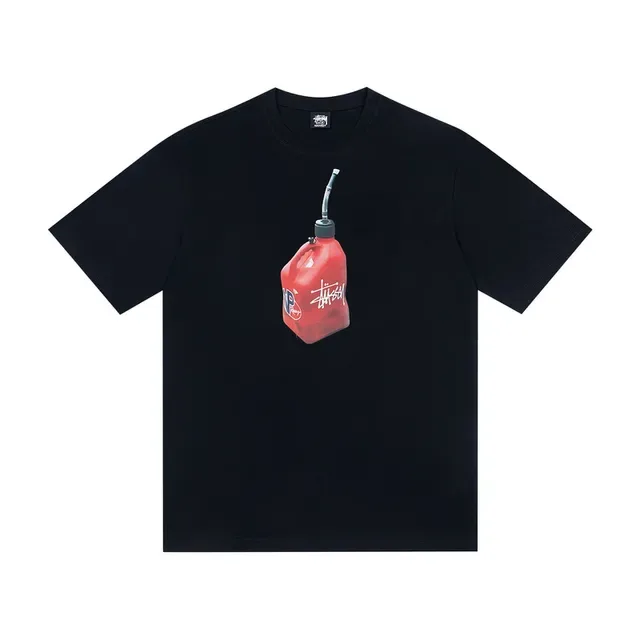 T-shirt graphique Stussy bidon d'essence 5