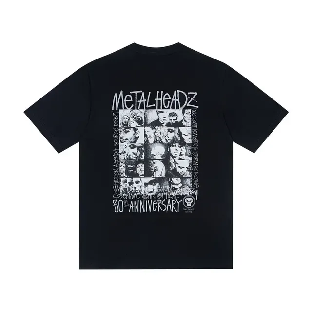 Stussy x Metalheadz 30वीं वर्षगांठ ग्राफिक टी-शर्ट 3