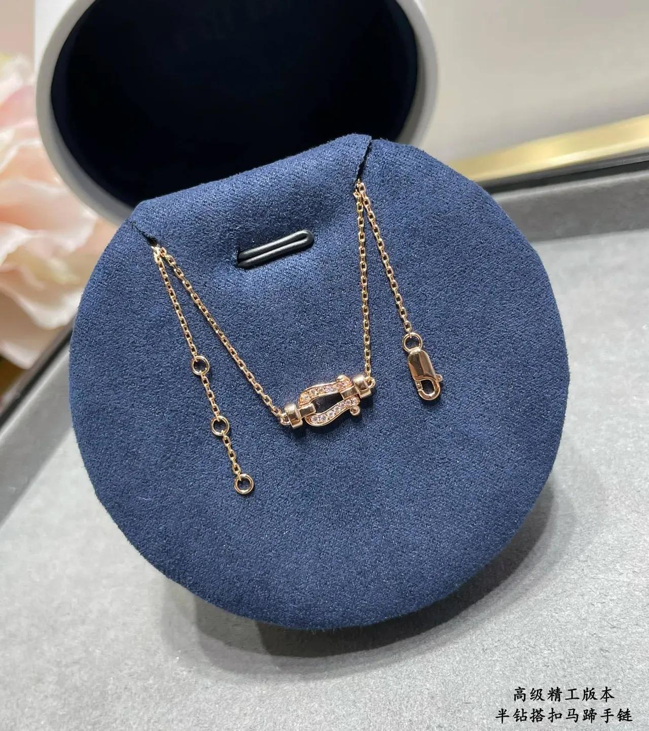 Tiffany & Co. Oro y Plata Pavé-Set Mariner's Clasp Pulsera Cadena Eslabones Delicada 4