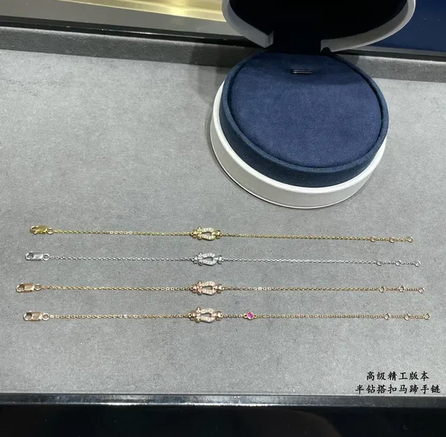 Tiffany & Co. Oro y Plata Pavé-Set Mariner's Clasp Pulsera Cadena Eslabones Delicada 7