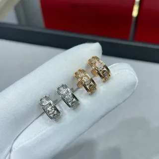Tiffany & Co. HardWear हृदय Pavé हूप ईयरिंग