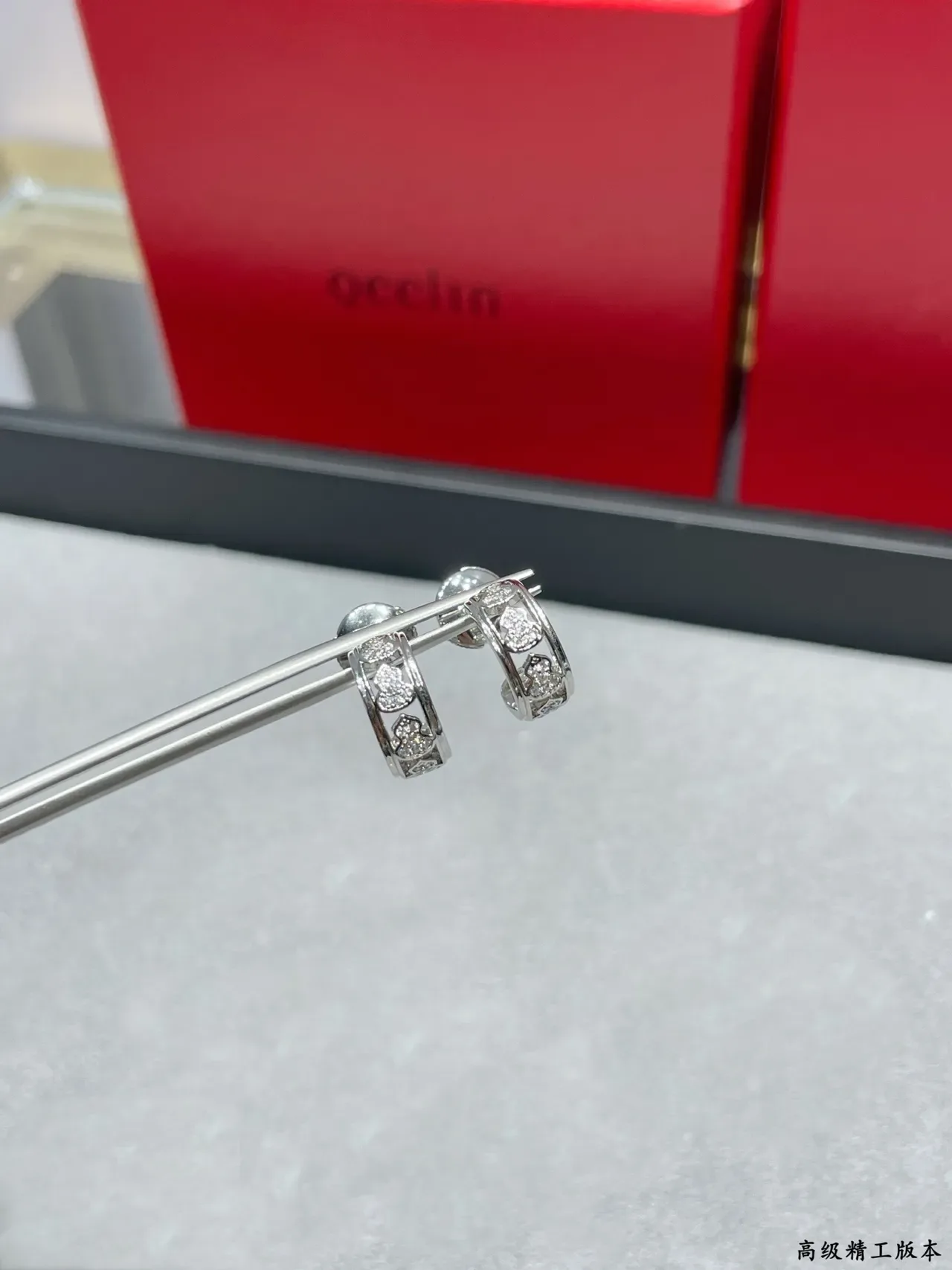 Tiffany & Co. HardWear 爱心 Pavé 耳环 5