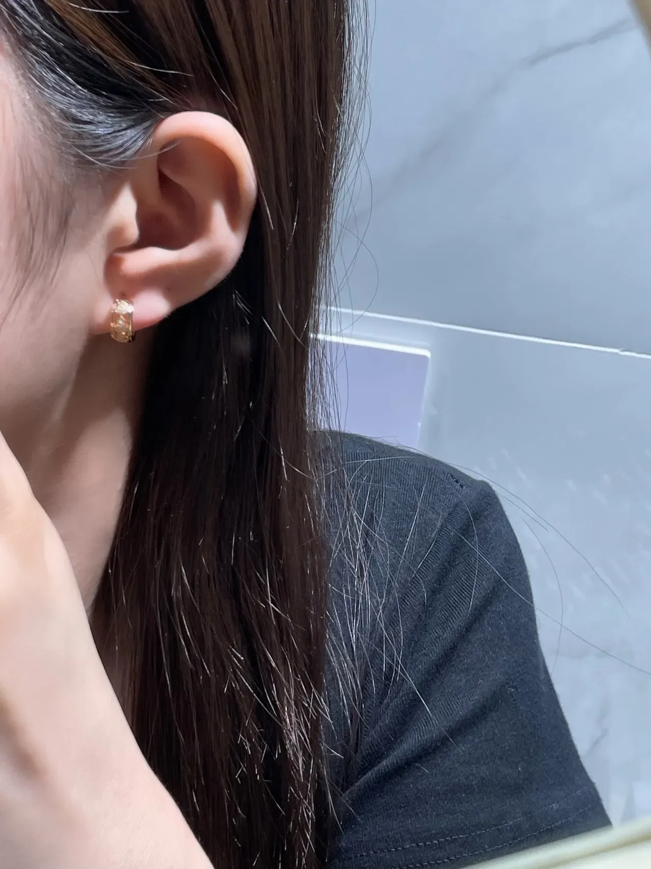 Tiffany & Co. HardWear 爱心 Pavé 耳环 9