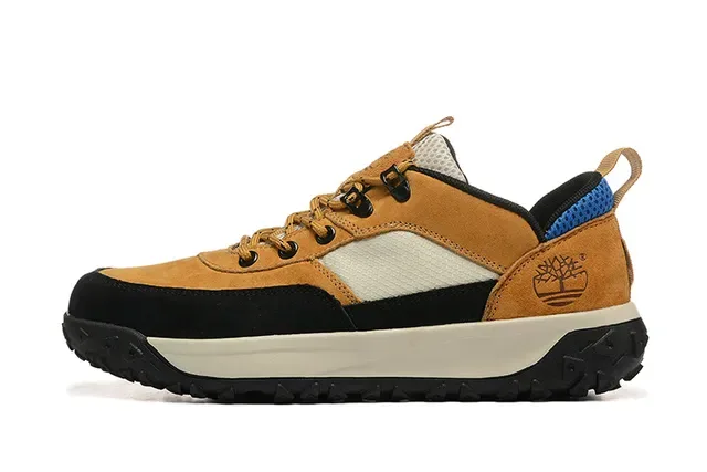 Timberland Earthkeepers-Inspired بني أسود كريمي حذاء رياضي أسلوب حياة 2