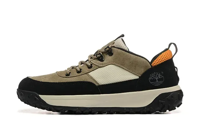 Timberland Earthkeepers-Inspired بني أسود كريمي حذاء رياضي أسلوب حياة 9