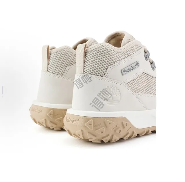 Timberland जाली और चमड़े की मिड-कट हाइकिंग बूट्स 2