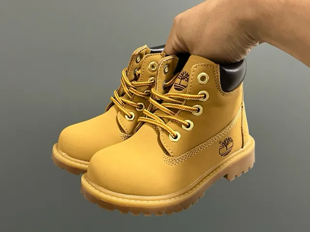 Timberland Premium 6-Inch Kids Work Boots 12