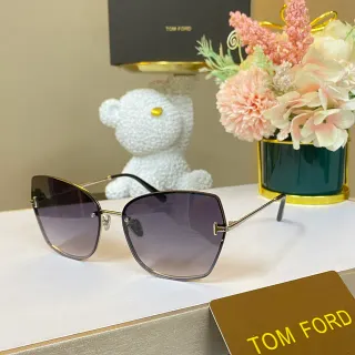 Tom Ford Angular Shield Gradient Sunglasses