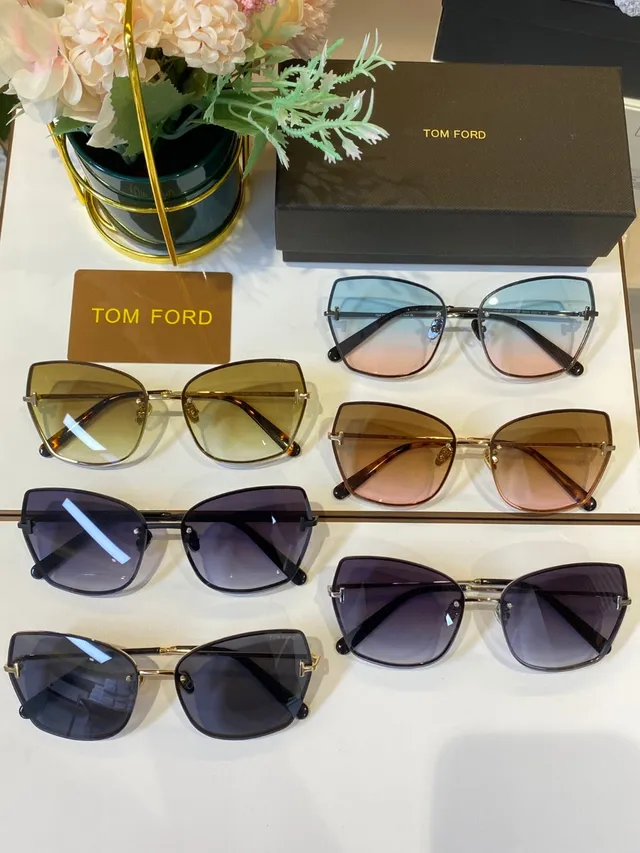 Tom Ford Angular Shield Gradient نظارات شمسية 4