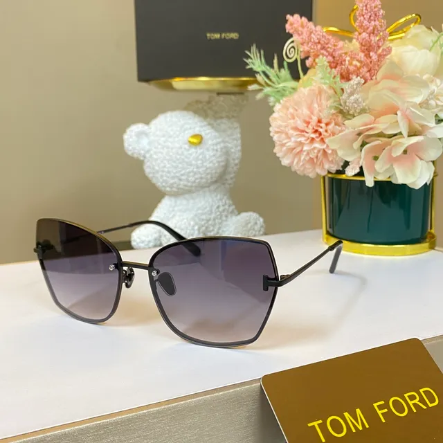 Tom Ford Angular Shield Gradient نظارات شمسية 6